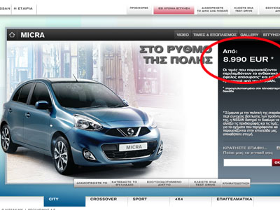 Σοκάρει… η τιμή του νέου Nissan Micra
